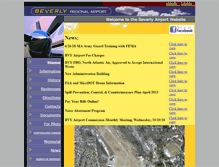 Tablet Screenshot of beverlyairport.com